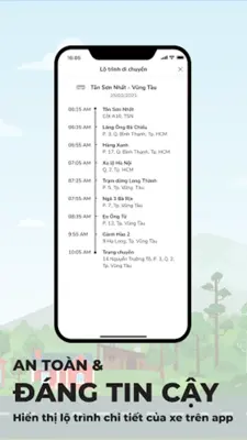 HAIVAN - Đặt xe đường dài android App screenshot 1