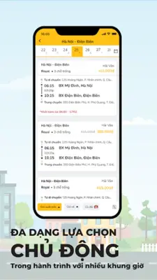 HAIVAN - Đặt xe đường dài android App screenshot 3